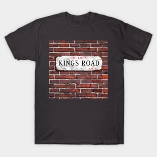 King's Road Chelsea Street Sign T-Shirt